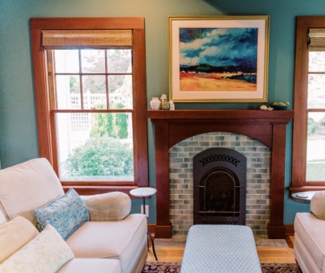 Final Reveal of living room