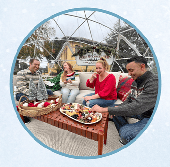 Snowglobe Village in Snohomish, WA