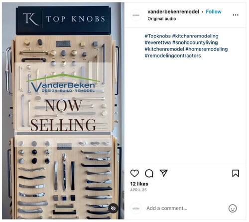 Top Knobs on Instagram