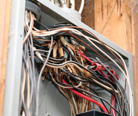 Wiring mess