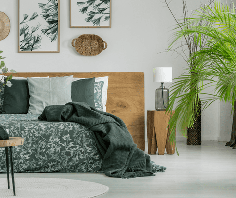 nature inspired bedroom 1