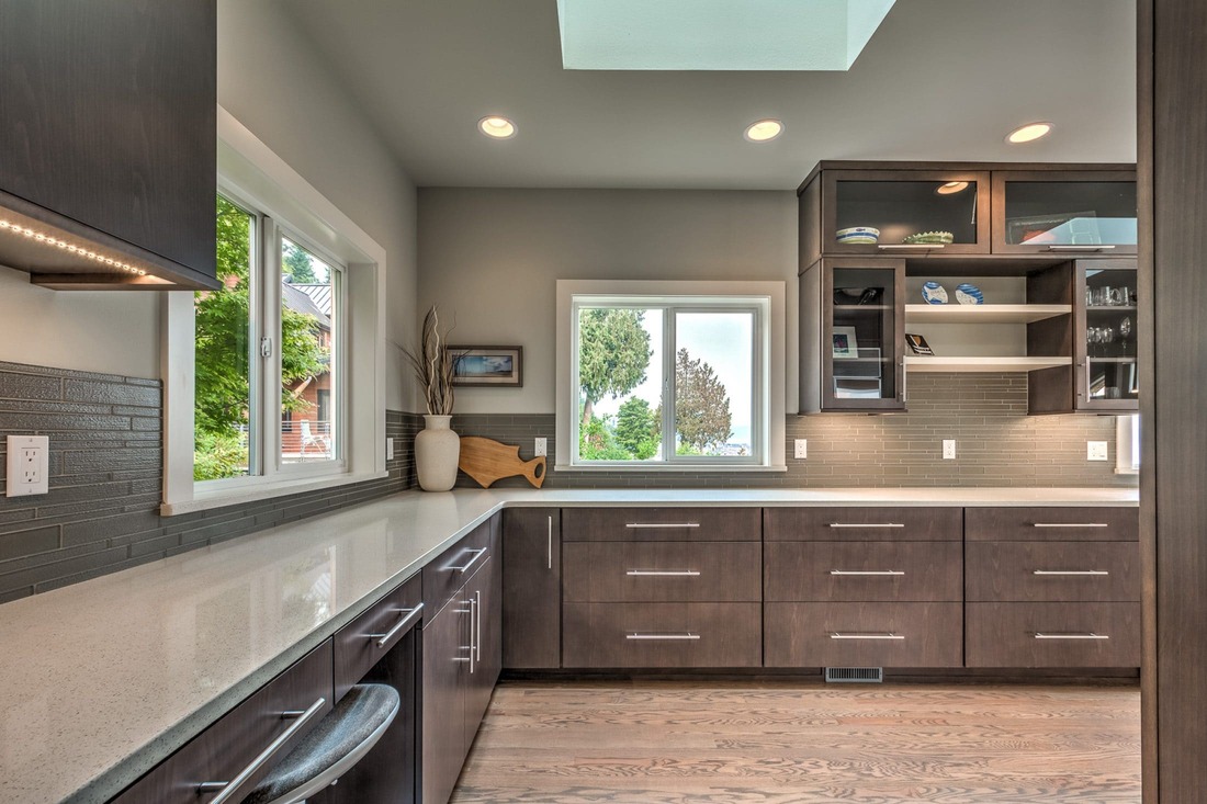 Kitchen in Whole Home Remodel by VanderBeken Remodel