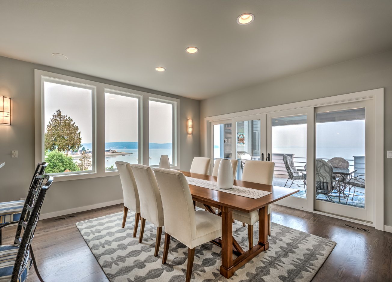 Dining Room in Whole Home Remodel by VanderBeken Remodel