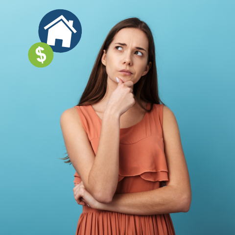 lady thinking about how much does it cost lady thinking about how much does it cost